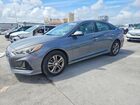 2018 Hyundai Sonata Silver vin: 5NPE34AF4JH655578