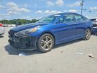 2018 Hyundai Sonata Limited Blue vin: 5NPE34AF4JH716329