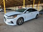 2019 Hyundai Sonata Sel White vin: 5NPE34AF4KH820207