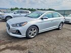 2018 Hyundai Sonata Sel Silver vin: 5NPE34AF5JH610150