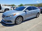 2016 Hyundai Sonata Sport Silver vin: 5NPE34AF6GH410080