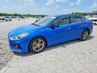 2018 Hyundai Sonata Limited Синий vin: 5NPE34AF7JH607931