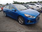 2019 Hyundai Sonata Limited Blue vin: 5NPE34AF7KH737127