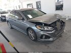 2018 Hyundai Sonata Sport Gray vin: 5NPE34AF8JH680564