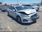 2018 Hyundai Sonata Sport Серебряный vin: 5NPE34AF8JH694657