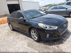 2019 Hyundai Sonata Sel Черный vin: 5NPE34AF8KH730803