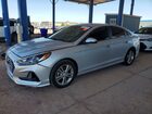 2018 Hyundai Sonata Sel Silver vin: 5NPE34AF9JH657889