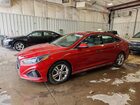 2018 Hyundai Sonata Sport Red vin: 5NPE34AF9JH665698
