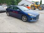 2018 Hyundai Sonata Limited Blue vin: 5NPE34AFXJH641300