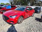 2020 Hyundai Sonata Sel Red vin: 5NPEF4JA1LH052117