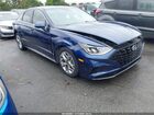 2021 Hyundai Sonata Sel Blue vin: 5NPEL4JA6MH088301