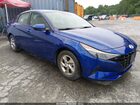 2021 Hyundai Elantra Se Blue vin: 5NPLL4AG1MH047327