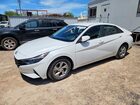 2021 Hyundai Elantra Se White vin: 5NPLL4AG6MH014727