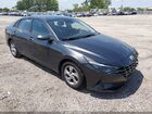 2021 Hyundai Elantra Se Gray vin: 5NPLL4AG7MH024926