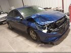 2022 Hyundai Elantra Se Blue vin: 5NPLL4AG7NH080723