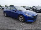 2021 Hyundai Elantra Se Blue vin: 5NPLL4AGXMH049741