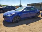 2021 Hyundai Elantra Sel Blue vin: 5NPLM4AG4MH047769