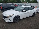 2021 Hyundai Elantra Sel White vin: 5NPLM4AG7MH017438