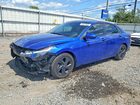 2021 Hyundai Elantra Sel Blue vin: 5NPLM4AG8MH011843
