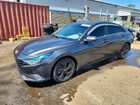 2022 Hyundai Elantra Sel Gray vin: 5NPLM4AG9NH082390
