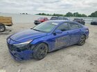2021 Hyundai Elantra Sel Blue vin: 5NPLM4AGXMH017546