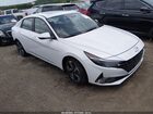 2022 Hyundai Elantra Limited White vin: 5NPLP4AG3NH068850