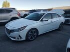 2021 Hyundai Elantra Limited White vin: 5NPLP4AG6MH013419