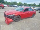 2021 Hyundai Elantra Sel Red vin: 5NPLS4AG7MH052017