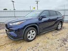 2020 Toyota Highlander Hybrid Le Синий vin: 5TDBBRCH4LS503864