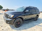 2020 Toyota Sequoia Trd Pro Черный vin: 5TDBY5G12LS176823