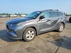 2022 Toyota Highlander Gray vin: 5TDBZRBH7NS257912