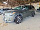 2018 Toyota Highlander Le Plus Зеленый vin: 5TDBZRFH1JS838536