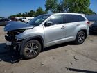 2018 Toyota Highlander Le Plus Silver vin: 5TDBZRFH1JS849469