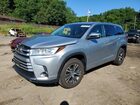 2018 Toyota Highlander Le Серебряный vin: 5TDBZRFH6JS888011