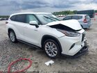 2020 Toyota Highlander Hybrid Limited White vin: 5TDDBRCH6LS004413