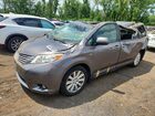 2016 Toyota Sienna Xle 7-passenger Gray vin: 5TDDK3DC4GS143915