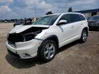 2016 Toyota Highlander Limited Platinum White vin: 5TDDKRFH4GS267744
