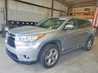 2016 Toyota Highlander Limited Silver vin: 5TDDKRFHXGS313254