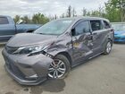 2022 Toyota Sienna Xse Серый vin: 5TDDSKFC9NS057701