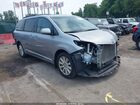 2017 Toyota Sienna Xle Premium 7 Passenger Серебряный vin: 5TDDZ3DC0HS165780