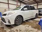 2018 Toyota Sienna Xle 7-passenger White vin: 5TDDZ3DC1JS194968