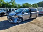 2018 Toyota Sienna Xle 7-passenger Silver vin: 5TDDZ3DC3JS199816
