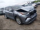 2021 Toyota Highlander Limited Light Blue vin: 5TDDZRBH3MS077270
