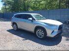 2021 Toyota Highlander Limited Серебряный vin: 5TDDZRBH7MS540219