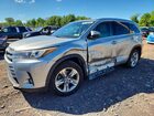 2017 Toyota Highlander Limited Silver vin: 5TDDZRFH0HS428345