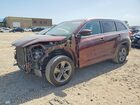 2017 Toyota Highlander Limited Platinum Бордовый vin: 5TDDZRFH4HS363175