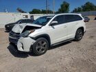 2018 Toyota Highlander Ltd White vin: 5TDDZRFH6JS861805