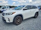 2018 Toyota Highlander Limited Platinum White vin: 5TDDZRFH7JS896191