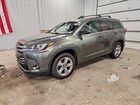 2019 Toyota Highlander Limited Зеленый vin: 5TDDZRFH7KS925531