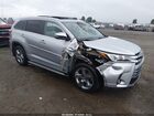 2017 Toyota Highlander Limited Platinum Silver vin: 5TDDZRFH9HS456418